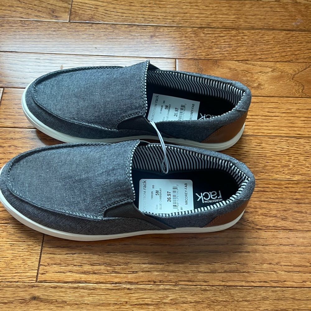 Boys brand new causal boat shoes purchased from Nordstrom rack .